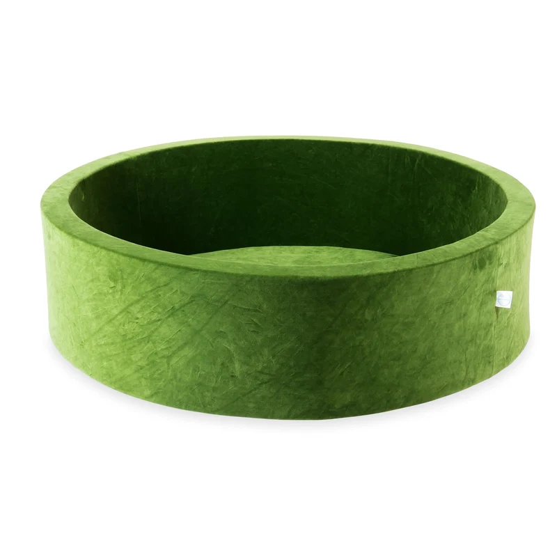 Piscine à Balles 110x30 Velvet Soft olive sans balles