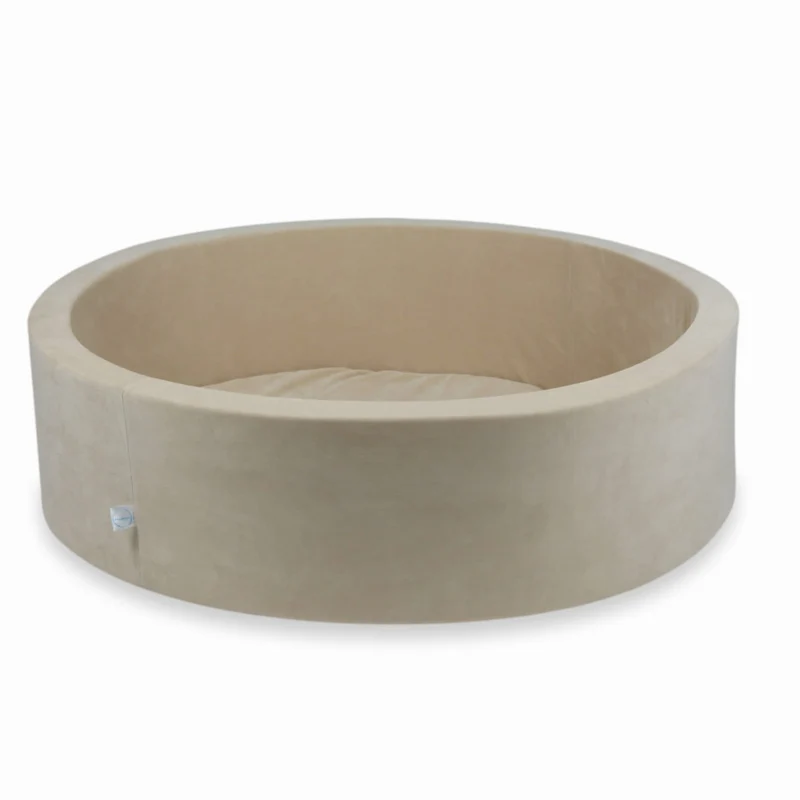 Piscine à Balles 110x30 Velvet Soft beige sans balles
