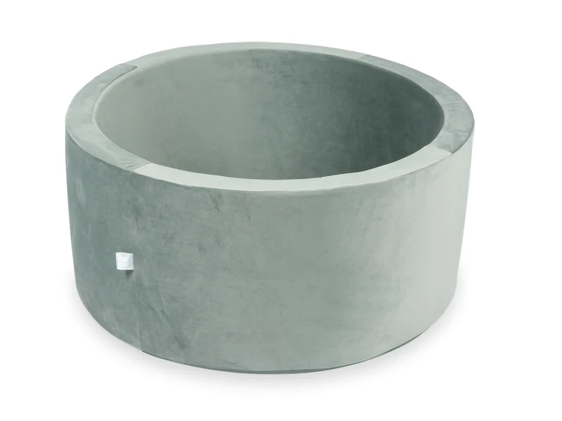 Piscine à Balles 90x40 velvet gris sans balles