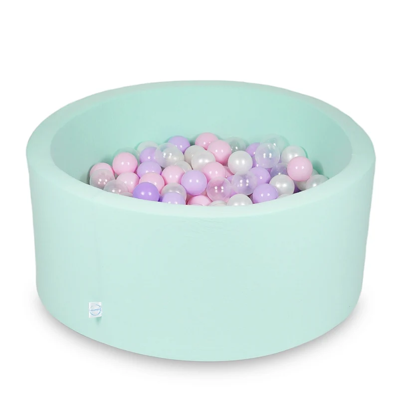 Piscine à balles en menthe 90x40 cm avec 300 balles