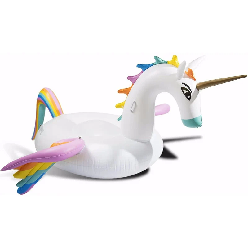 Bouée Gonflable Licorne Ailée XXL