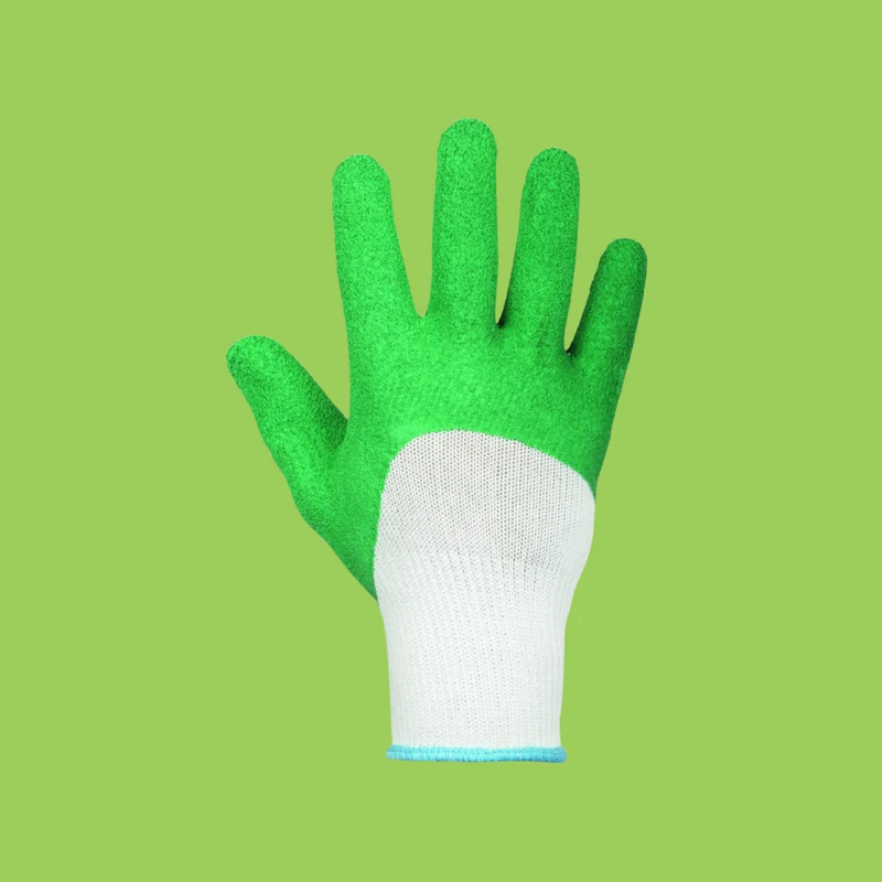 Gants de jardinage spécial rosiers vert
