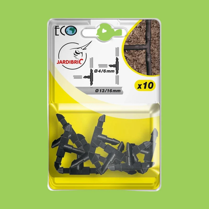 10 tes canneles pour tuyau de diametre 6 mm