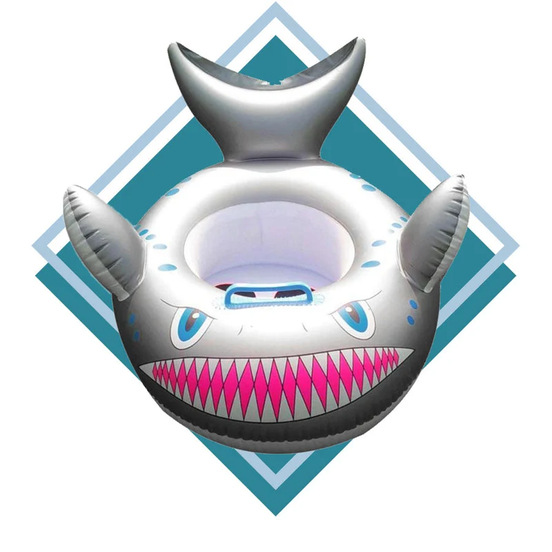 Bouée Gonflable Enfant Requin Blanc