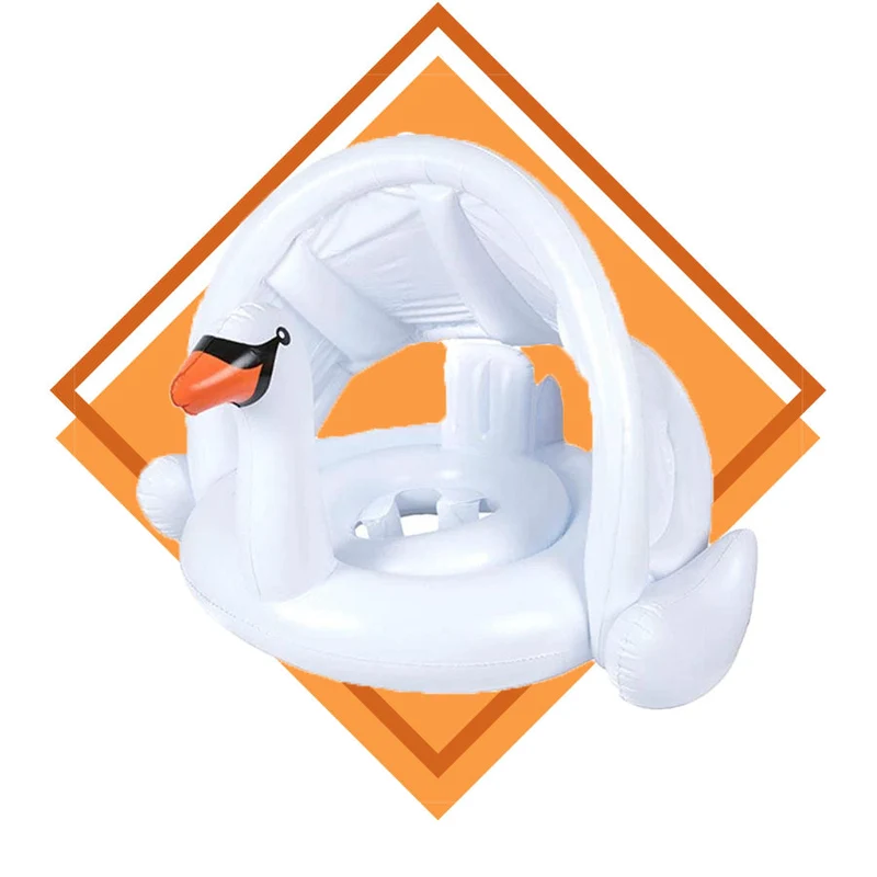 Bouée Gonflable Bébé Cygne