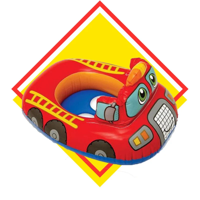 Bouée Gonflable Enfant Camion de Pompier