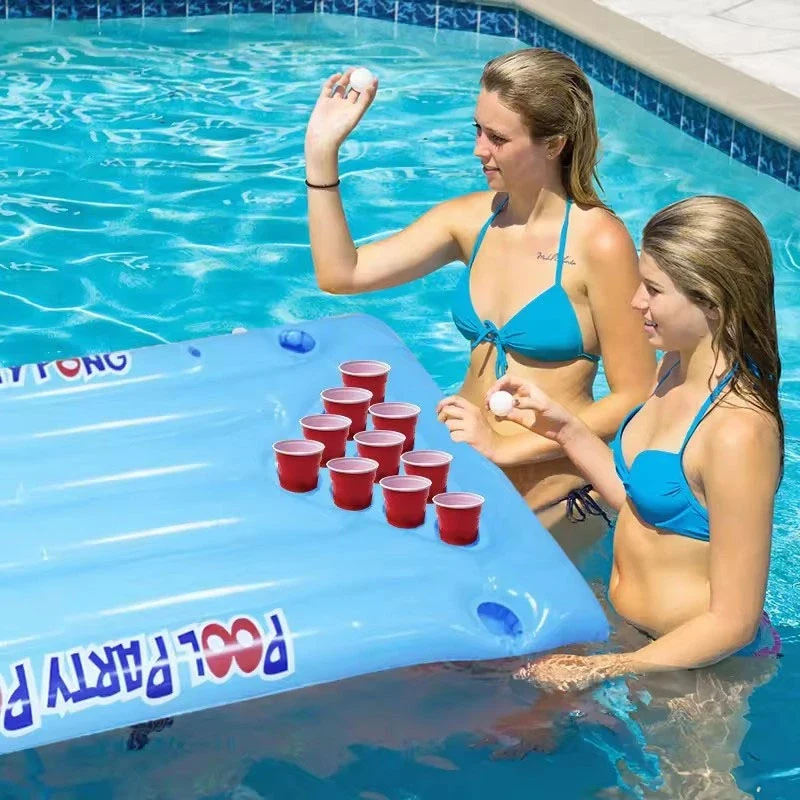 Canapé Gonflable Table Flottante Piscine