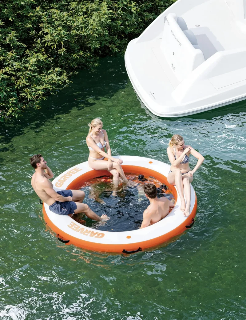 Plateforme Flottante Gonflable Ronde
