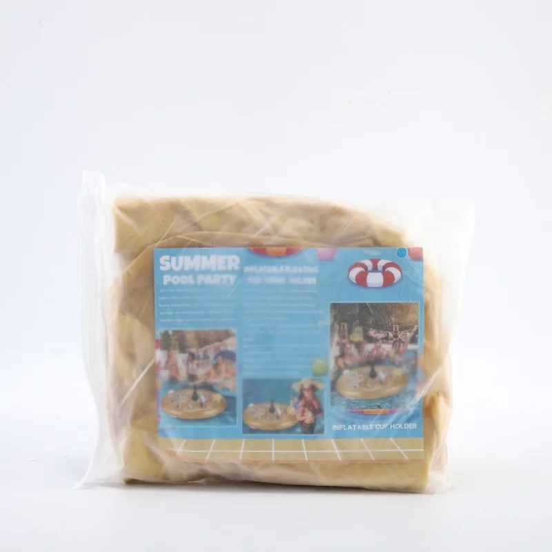 Bouée Gonflable Porte-Gobelets Multi