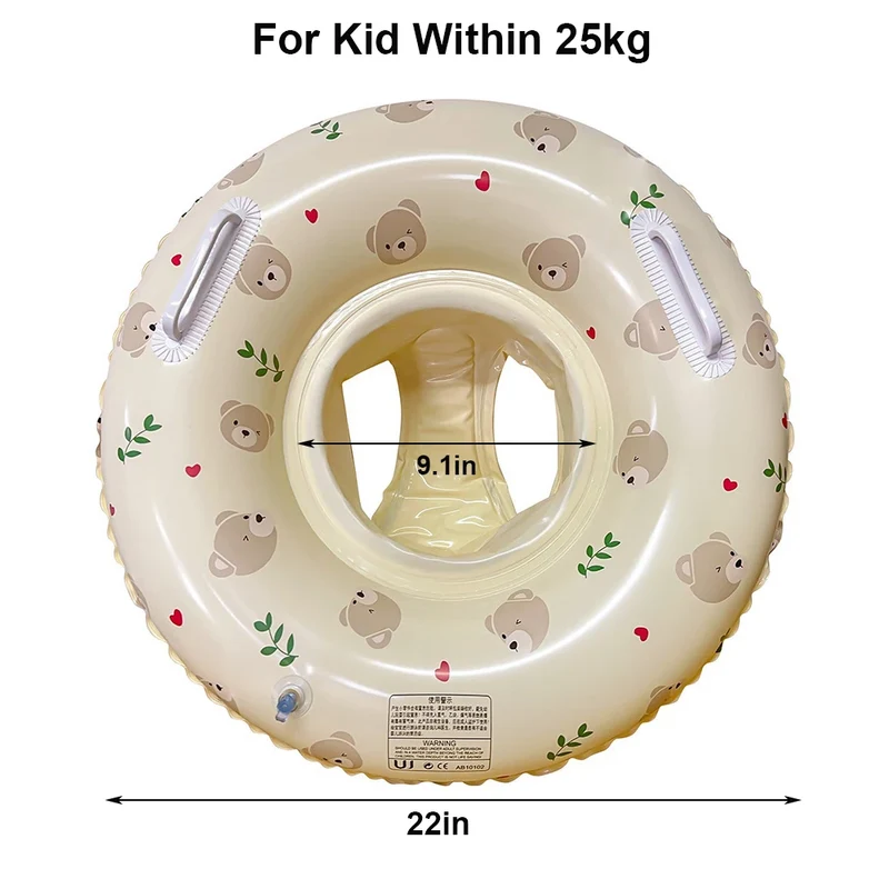 Bouée Gonflable Anneau de Natation Enfant