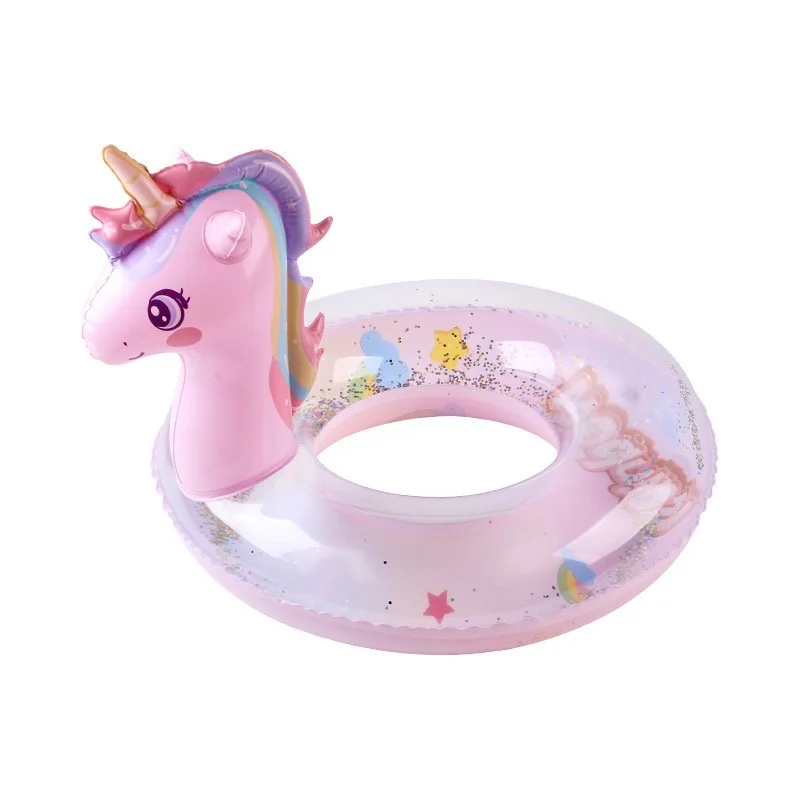 Bouée Gonflable Licorne Pailletee