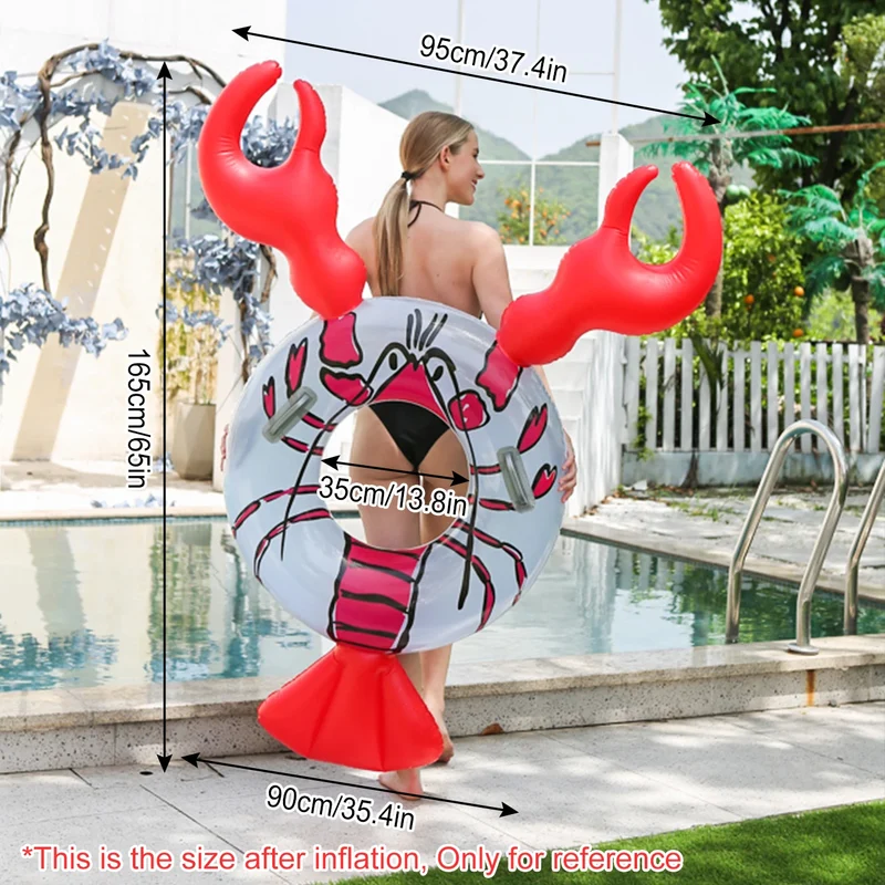 Bouée Gonflable Homard Crabe