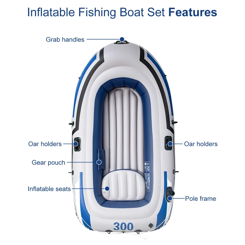 Bateau Gonflable Pêche Rames