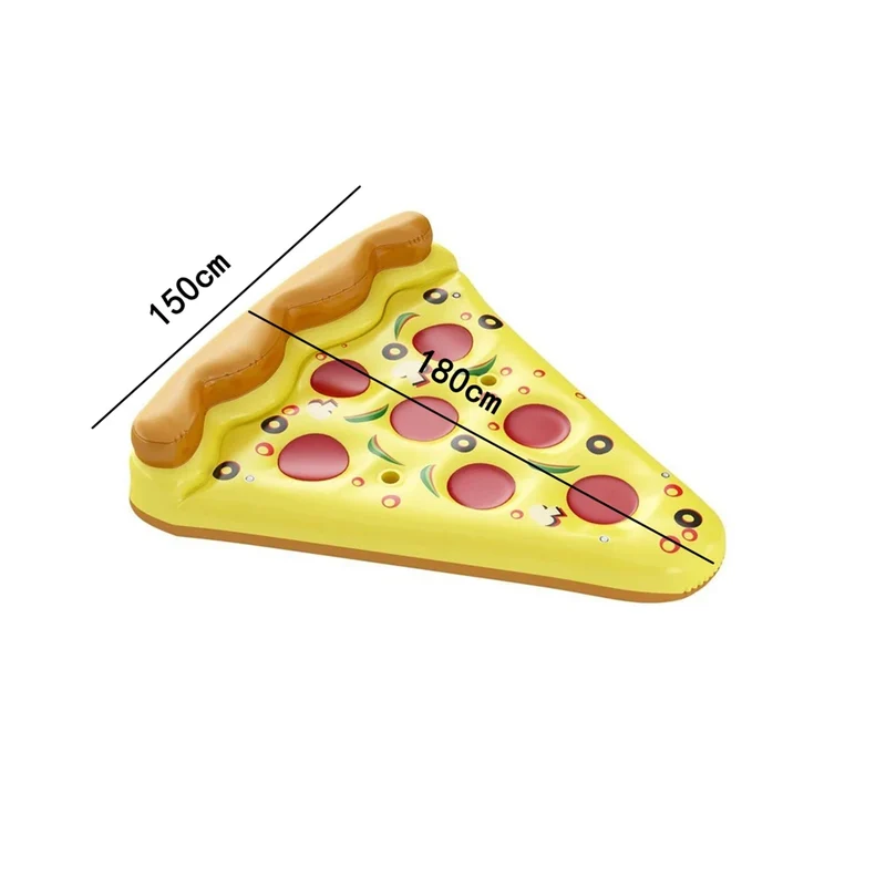 Bouée Gonflable Pizza Géante