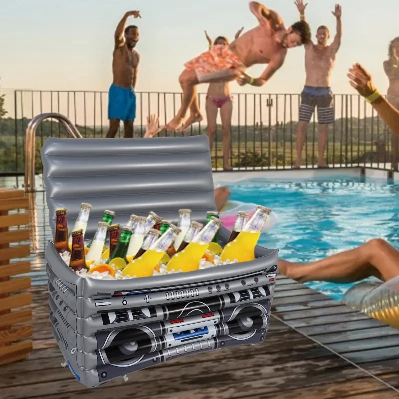 Bar Gonflable Piscine Plateau Glace