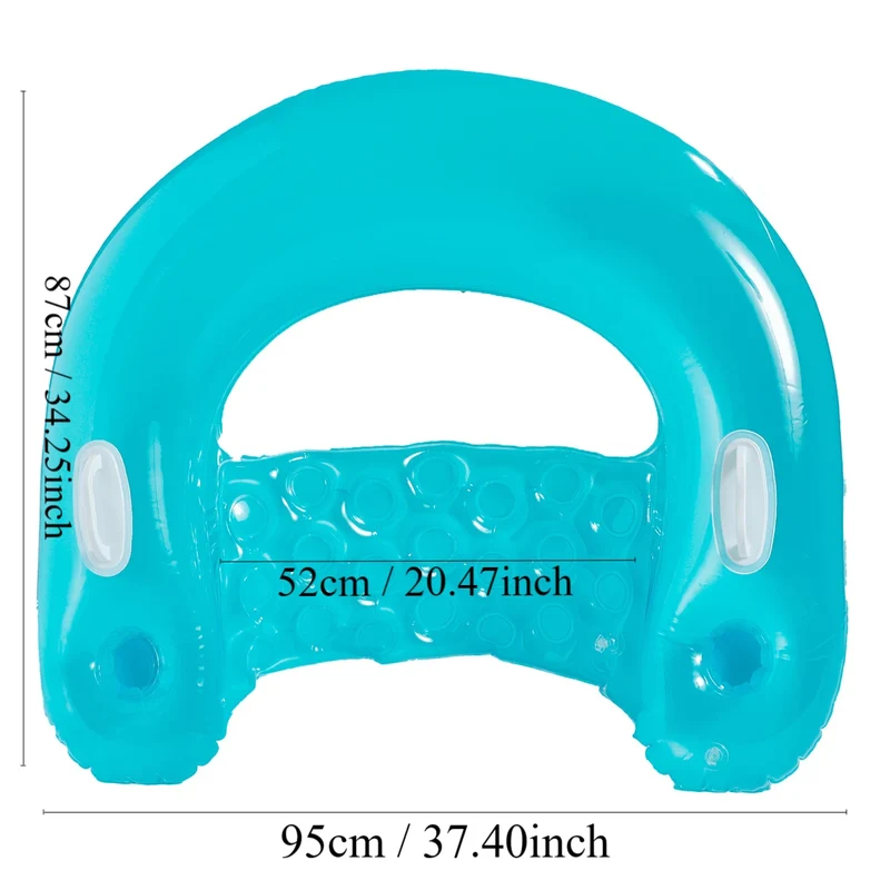 Bouée Gonflable Forme U Porte-Gobelet