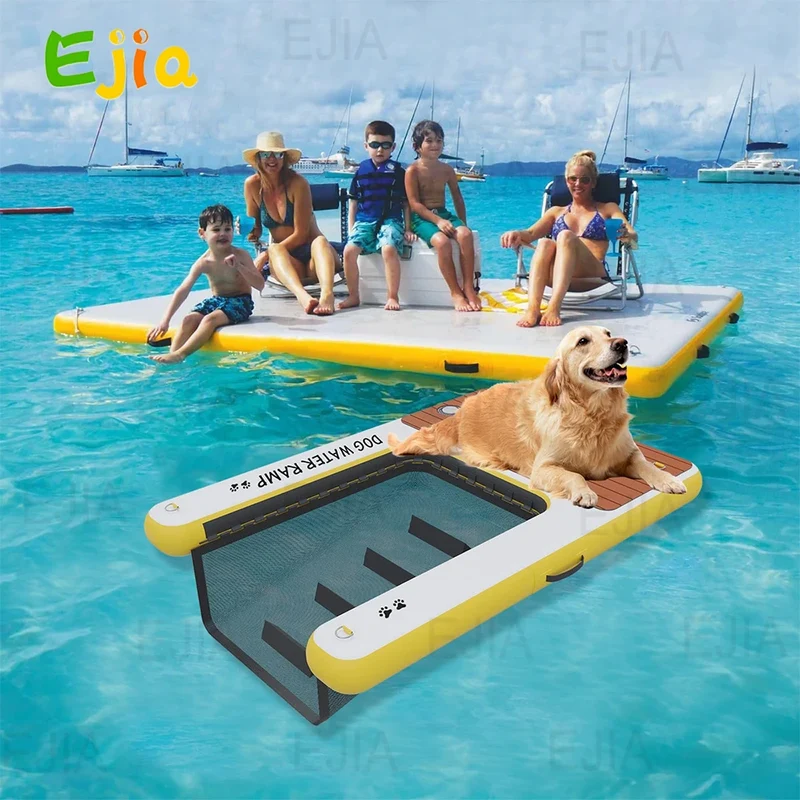 Accessoire Gonflable Rampe Chien 120×80 cm EVA