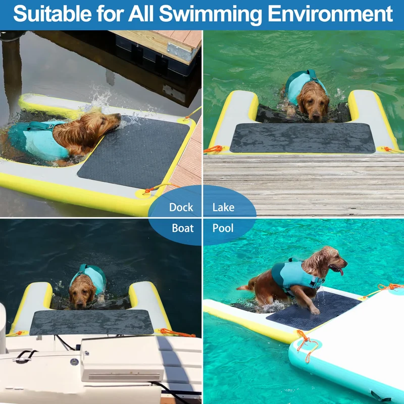 Accessoire Gonflable Rampe Chien 120×80 cm EVA