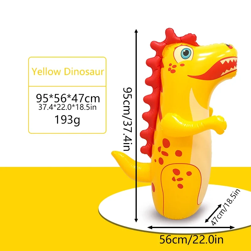 Accessoire Gonflable Dinosaure Culbuteur 90 cm