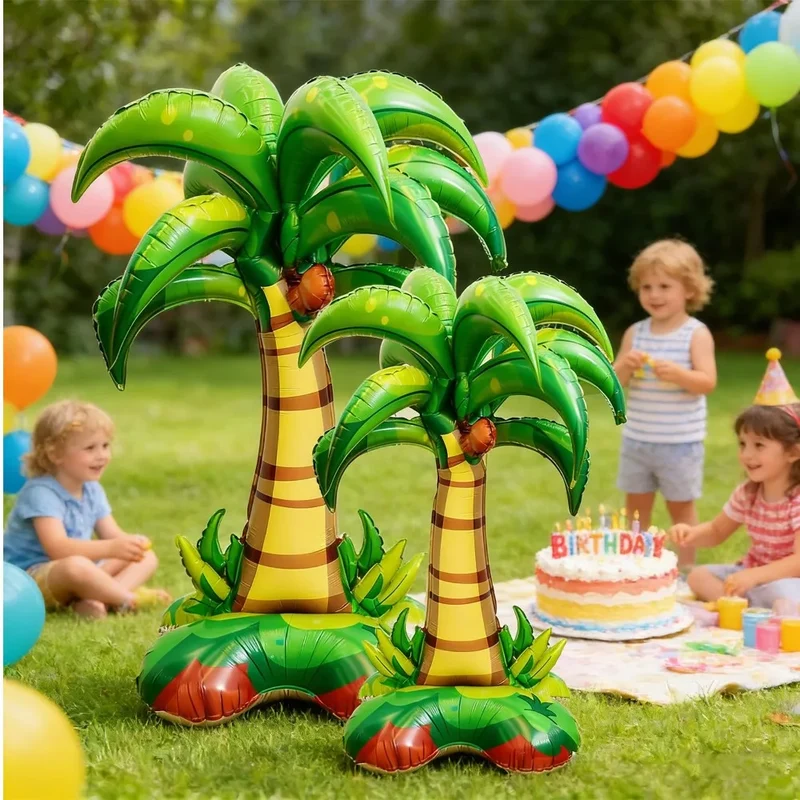 Décoration Gonflable Palmier Hawaïen 71 × 45 cm