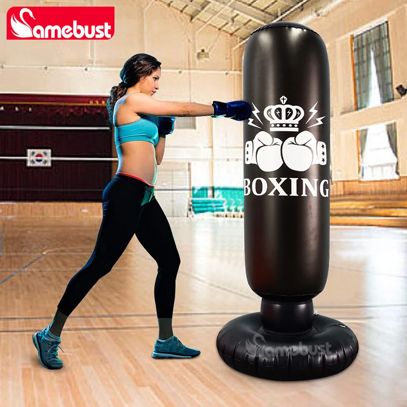 Accessoire Gonflable Sac de Boxe À Dos Rebond