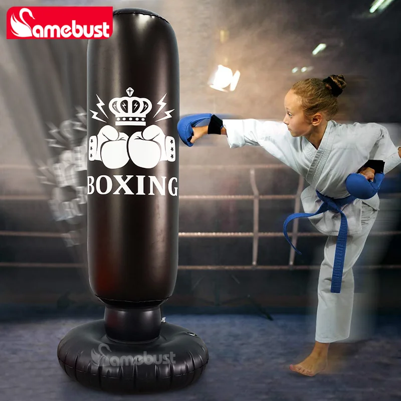Accessoire Gonflable Sac de Boxe À Dos Rebond