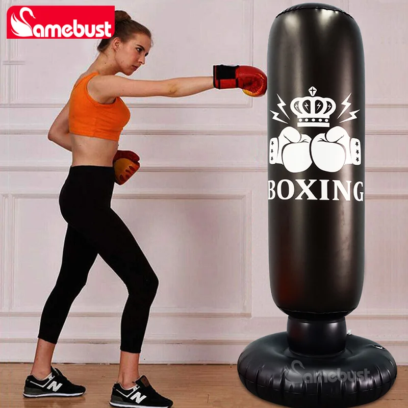 Accessoire Gonflable Sac de Boxe À Dos Rebond