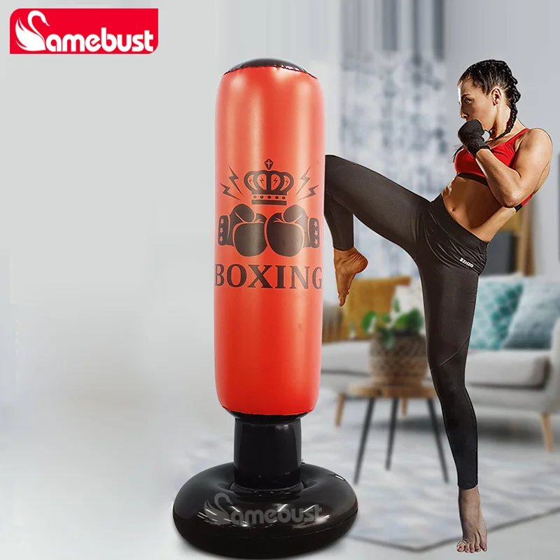 Accessoire Gonflable Sac de Boxe À Dos Rebond