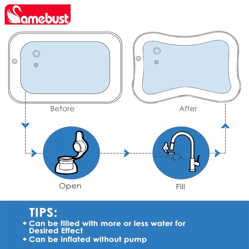 Accessoire Gonflable Coussin Aquatique Bébé Éveil