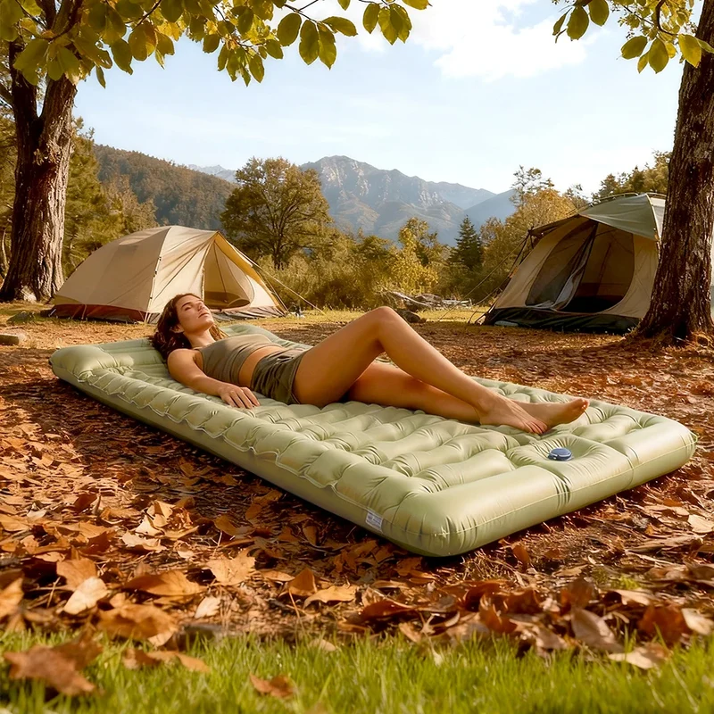 Matelas Gonflable Camping Double Ultraléger