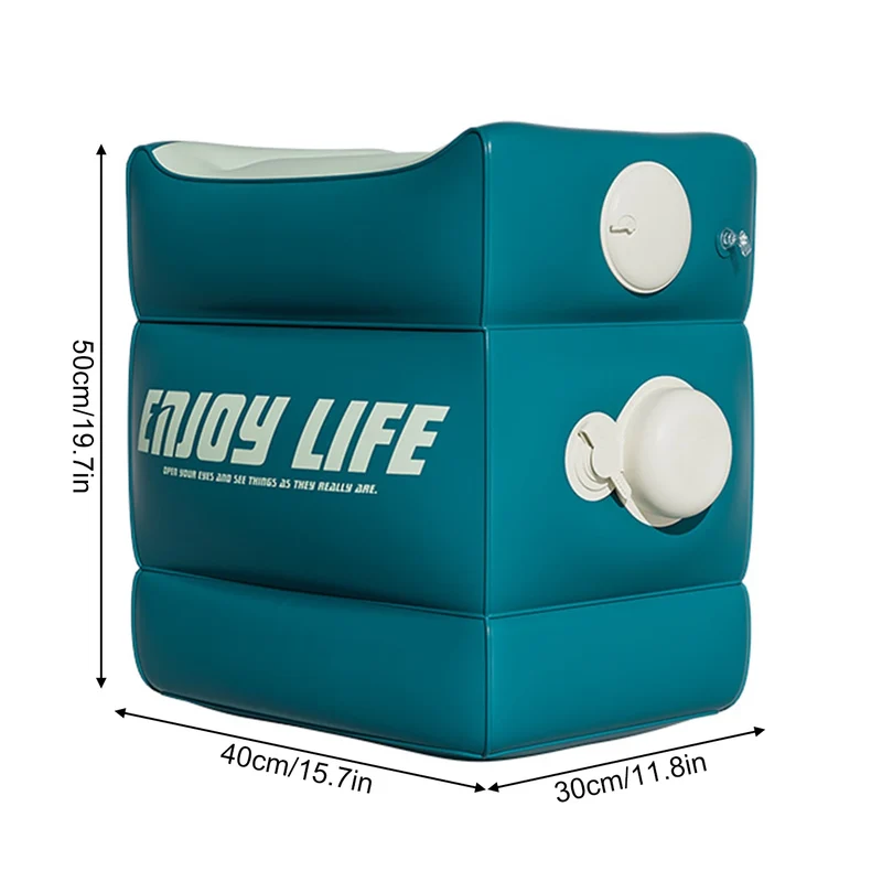 Matelas Gonflable Repose-Pieds Avion Bureau