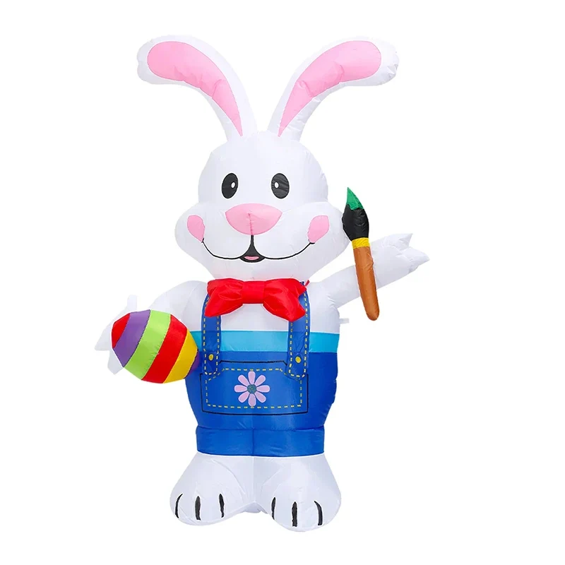 Décoration Gonflable Pâques Lapin Œuf 1,8 m