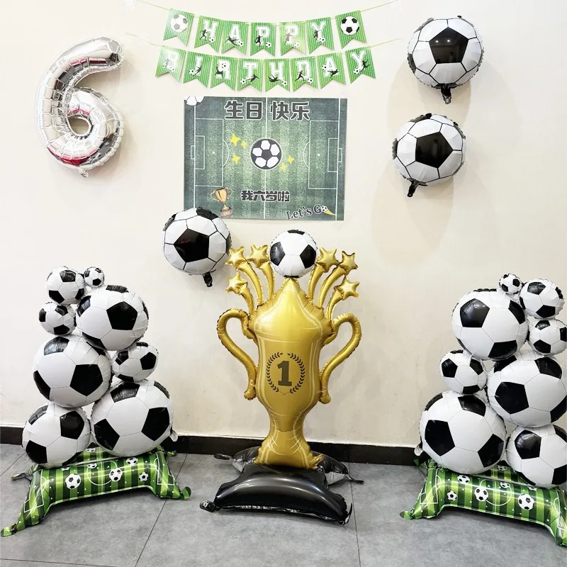 Ballon Gonflable Football 4D Trophée