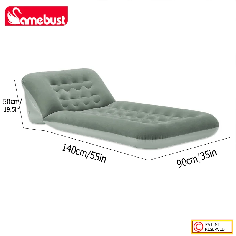 Matelas Gonflable Canapé-Lit 190x90 cm