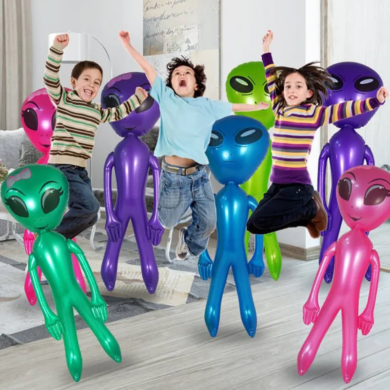 Décoration Gonflable OVNI Extraterrestre