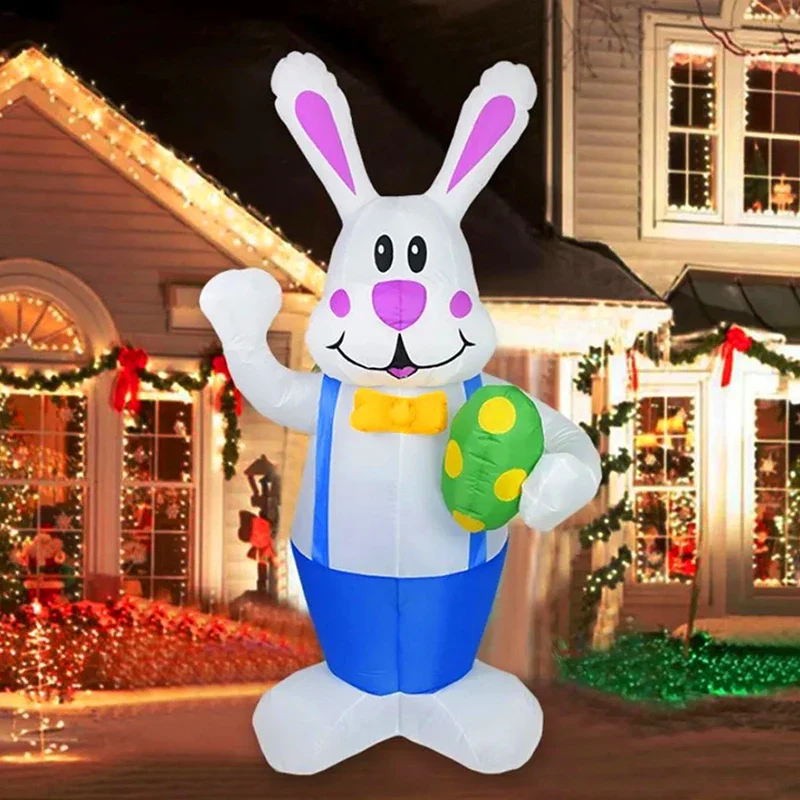 Décoration Gonflable Pâques Lapin 1,9 m