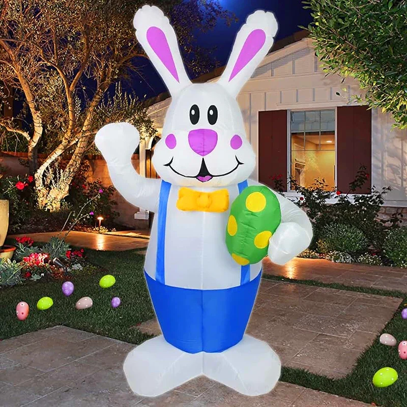 Décoration Gonflable Pâques Lapin 1,9 m