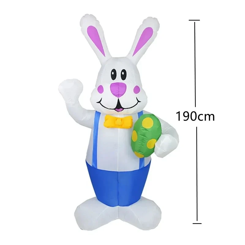 Décoration Gonflable Pâques Lapin 1,9 m