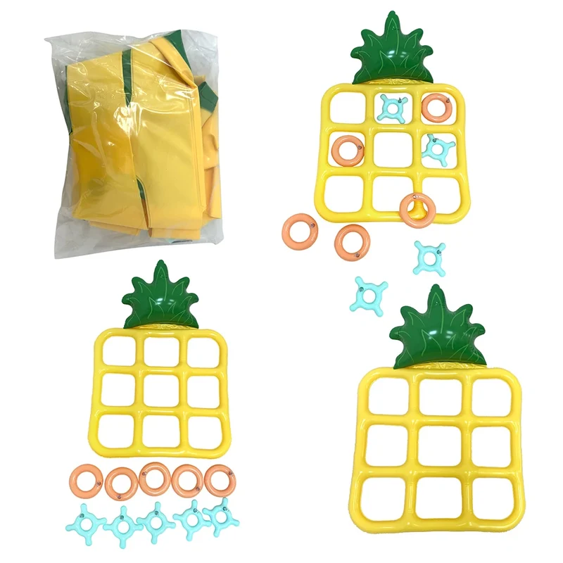 Accessoire Gonflable Jeu de Lancer Ananas Piscine