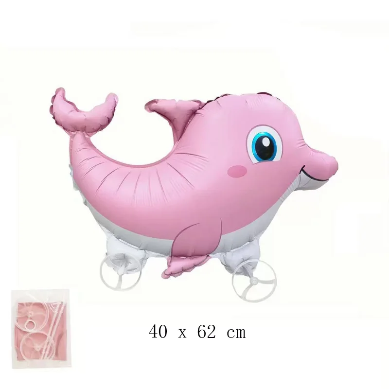 Ballon Gonflable Animal Marchant Roulettes