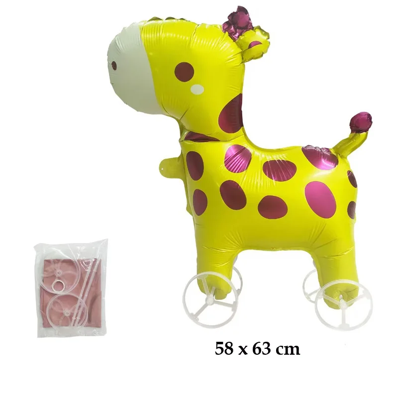 Ballon Gonflable Animal Marchant Roulettes