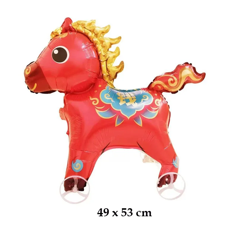 Ballon Gonflable Animal Marchant Roulettes