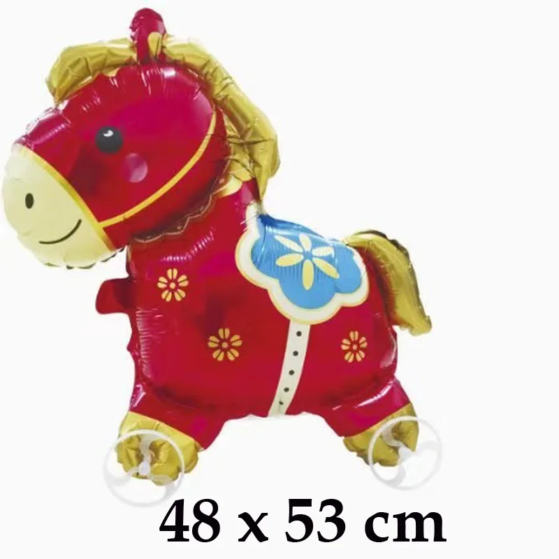 Ballon Gonflable Animal Marchant Roulettes