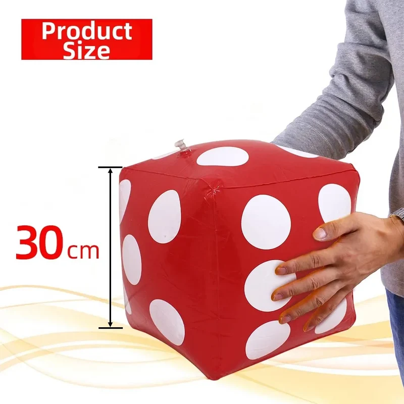Accessoire Gonflable Dés Géants 30 cm Plage