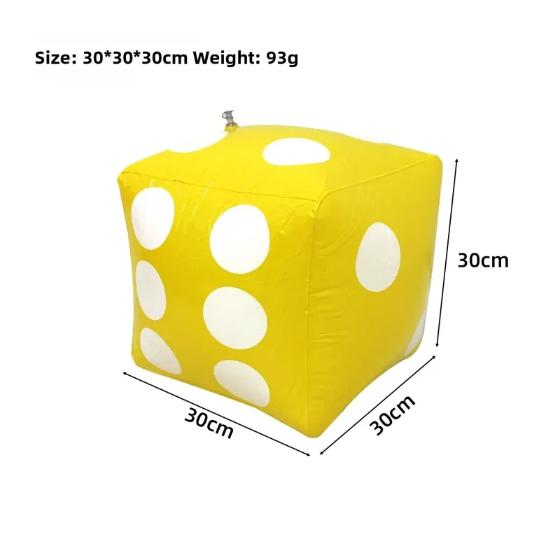 Accessoire Gonflable Dés Géants 30 cm Plage