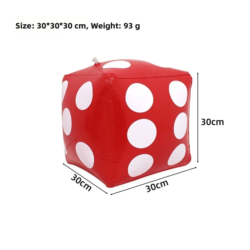 Accessoire Gonflable Dés Géants 30 cm Plage