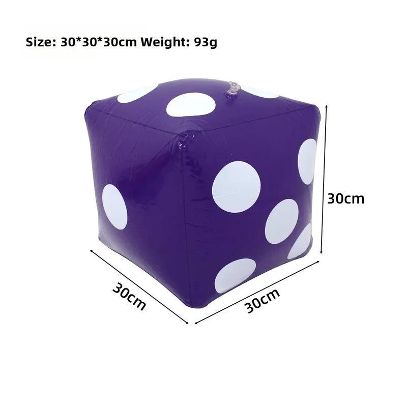 Accessoire Gonflable Dés Géants 30 cm Plage
