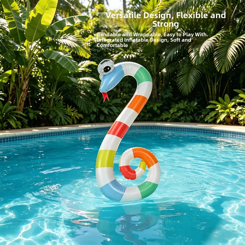 Accessoire Gonflable Bâton Flottant Serpent Piscine