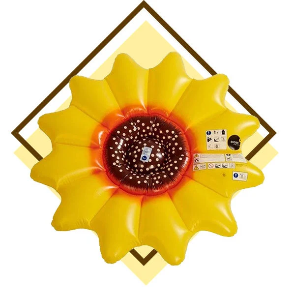 Matelas Gonflable Fleur de tournesol