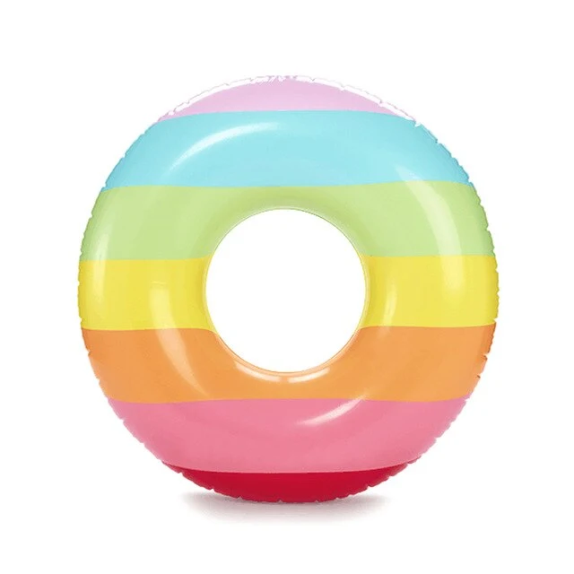 Bouée Gonflable Rond Arc-en-Ciel